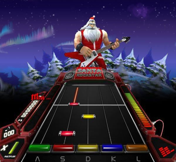 Santa Rockstar 4