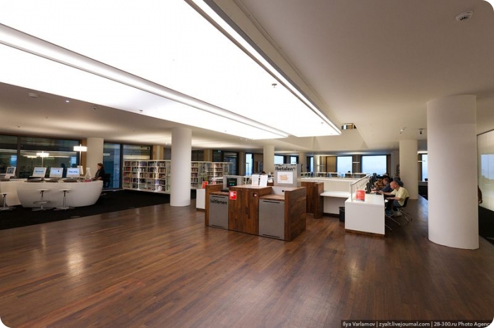 Публичная библиотека Амстердама (57 фото+текст)