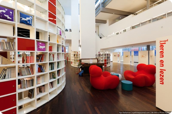 Публичная библиотека Амстердама (57 фото+текст)