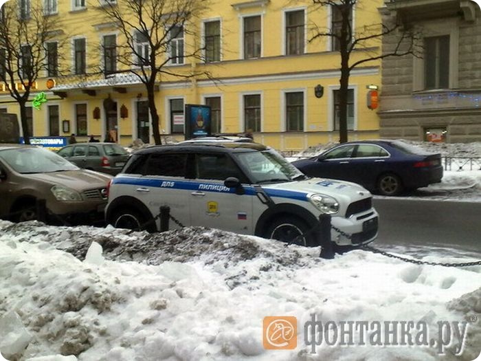 В Северной столице появился автомобиль пИлиции ДПS! (5 фото)
