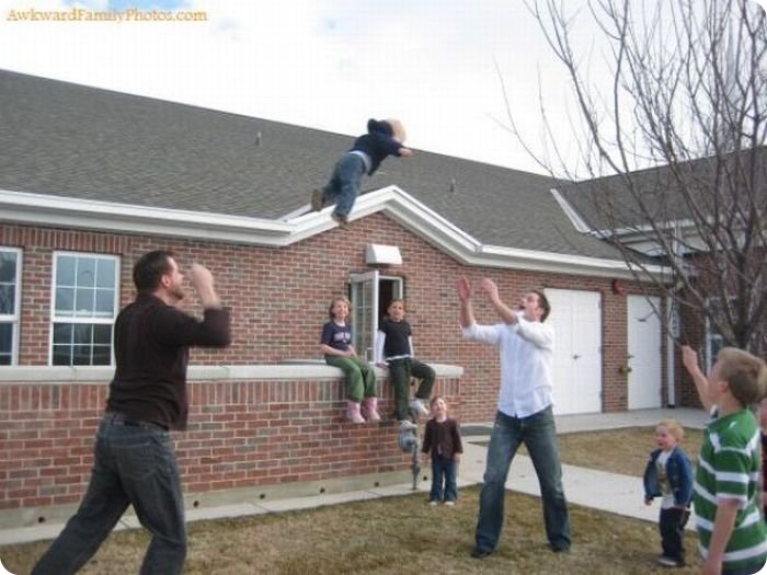 Прикольные семейные фотографии (126 фото)