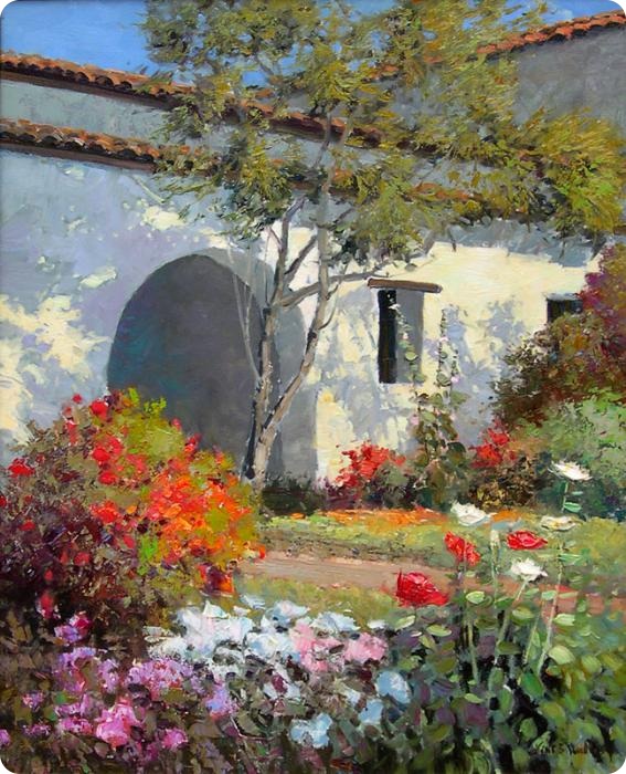 Художник-импрессионист Kent R. Wallis