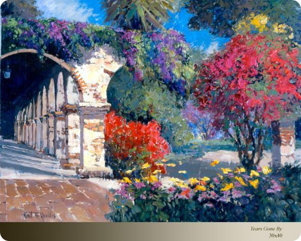 Художник-импрессионист Kent R. Wallis