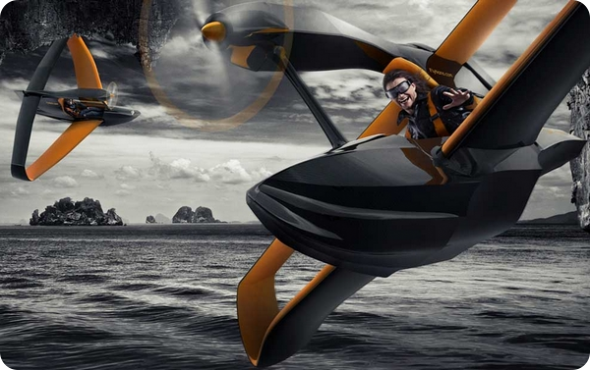 Cоздан дешёвый персональный 70-килограммовый самолёт