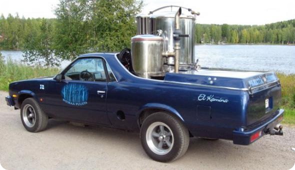 Автомобиль работающий на дровах