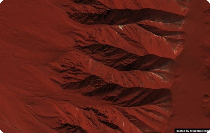 Работа Mars Reconnaissance Orbiter на орбите планеты (43 фото)