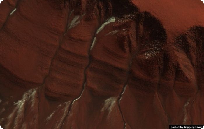 Работа Mars Reconnaissance Orbiter на орбите планеты (43 фото)