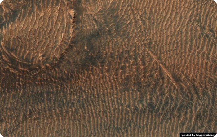 Работа Mars Reconnaissance Orbiter на орбите планеты (43 фото)