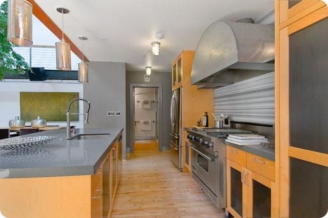 Стиль Лофт, квартира в Сан-Франциско (40 фото)