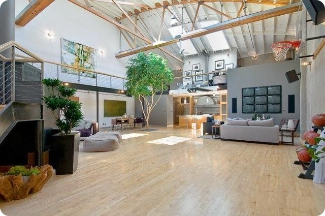 Стиль Лофт, квартира в Сан-Франциско (40 фото)