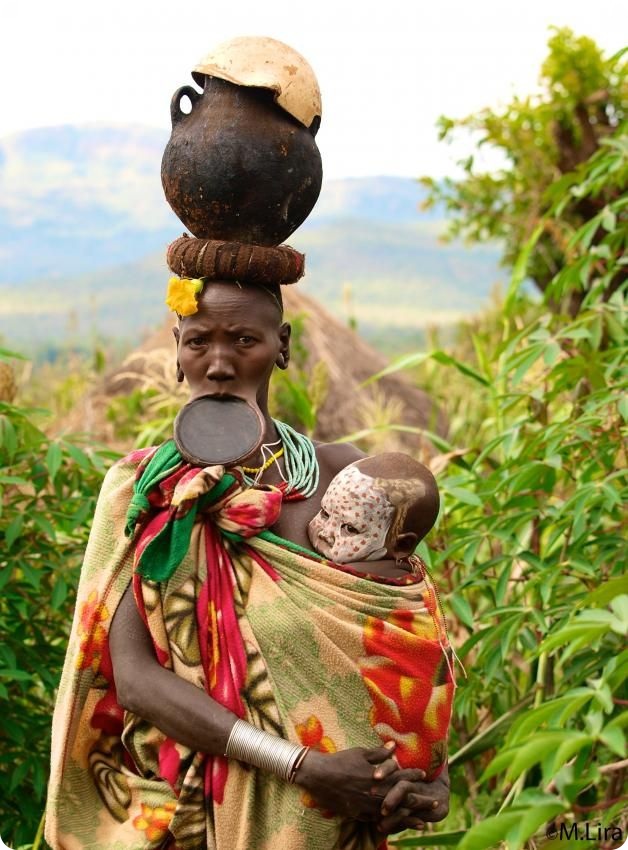 Племена долины Омо (34 фото)