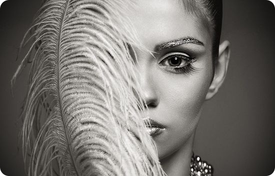 Половинка лица (30 фото)