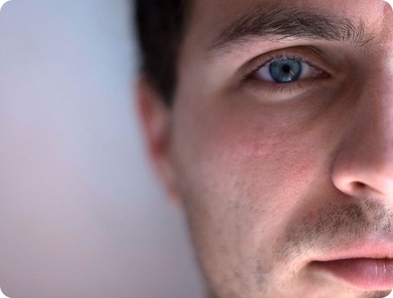 Половинка лица (30 фото)