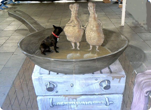 Мастера живописи на асфальте (39 фото)