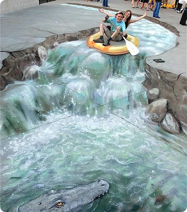 Мастера живописи на асфальте (39 фото)