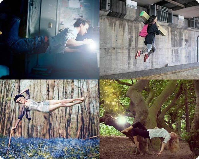 Левитация в фотографии