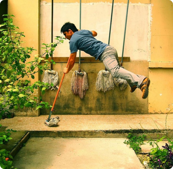 Левитация в фотографии – магия в полете (31 фото)