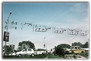 Гениальная реклама на столбах (25 фото)