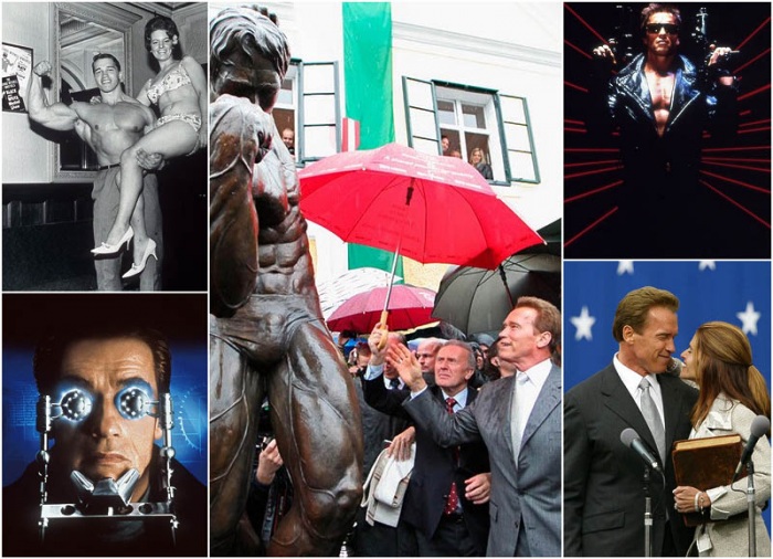 Карьера Арнольда Шварценеггера в фотографиях