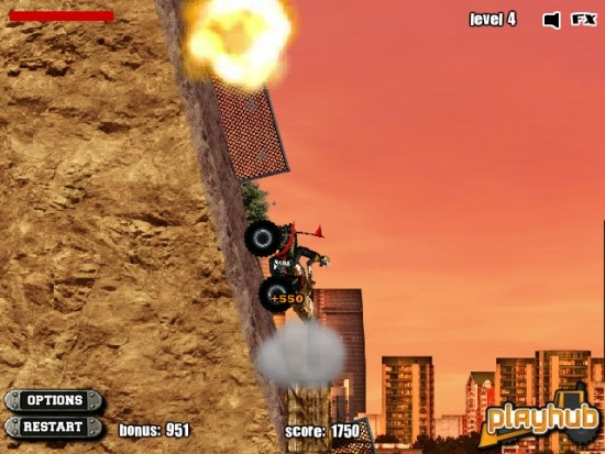 Разрушительный квадроцикл