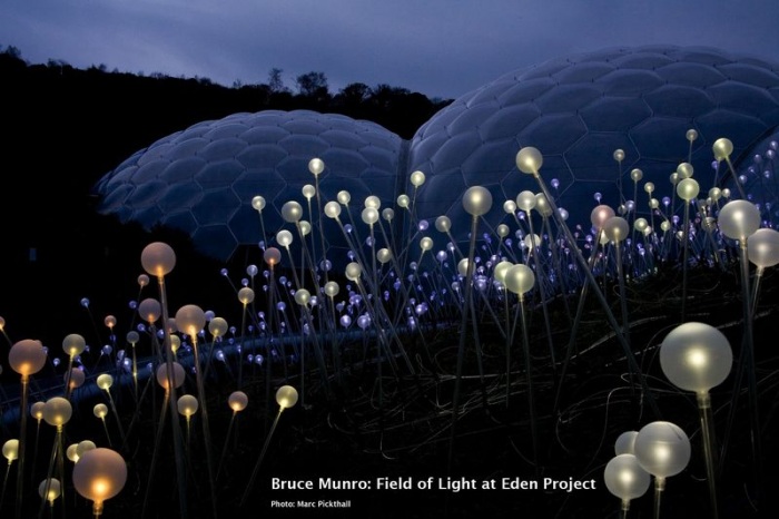 Световые инсталляции британского художника Bruce Munro (30 фото)