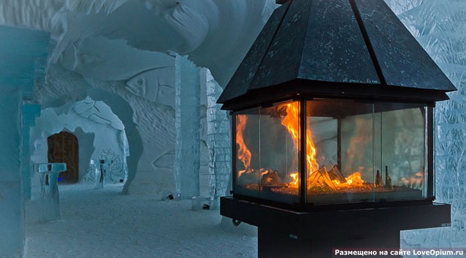 Уникальный ледяной отель в Канаде