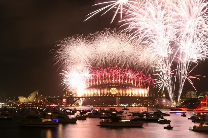 Новогодние фейерверки (47 фото)