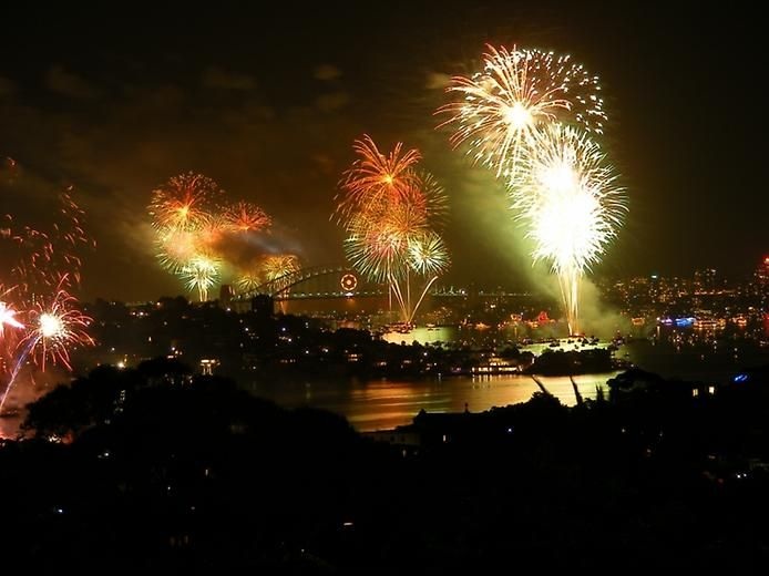 Новогодние фейерверки (47 фото)