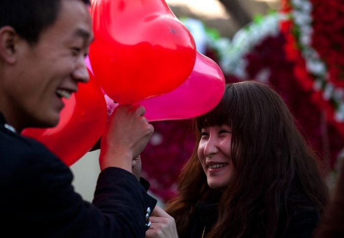 Мир отпраздновал День святого Валентина (22 фото)