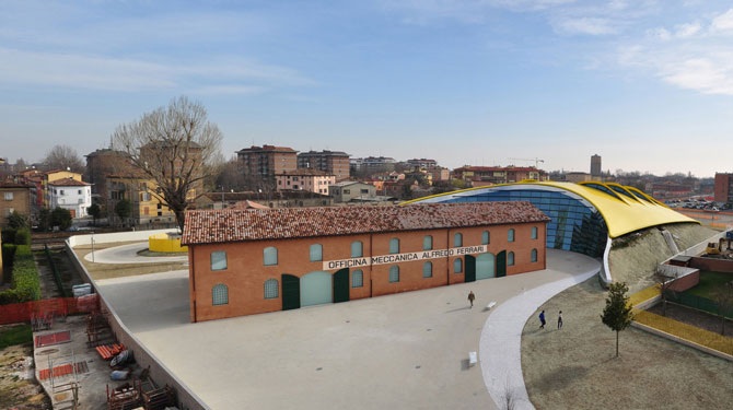 Новый музей Ferrari