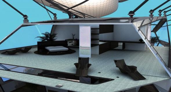 Летающий дом будущего