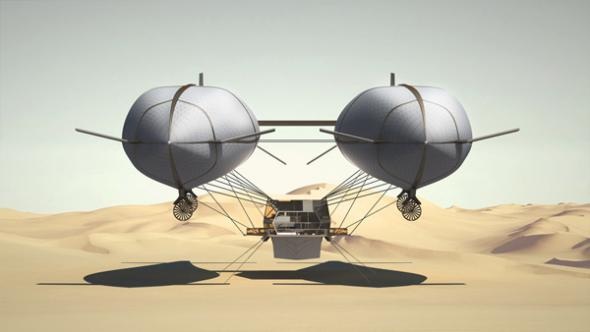 Летающий дом будущего