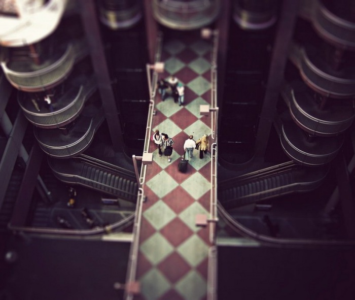 Фотоэффект Tilt-Shift