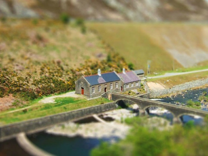 Фотоэффект Tilt-Shift