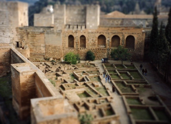 Фотоэффект Tilt-Shift