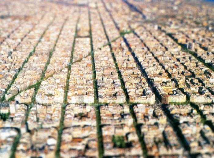 Фотоэффект Tilt-Shift
