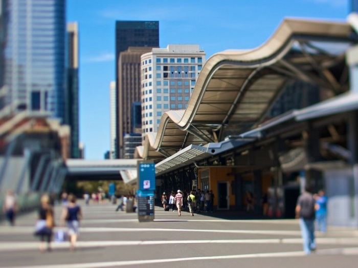 Фотоэффект Tilt-Shift