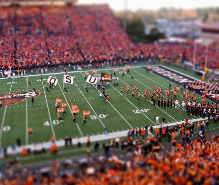 Фотоэффект Tilt-Shift