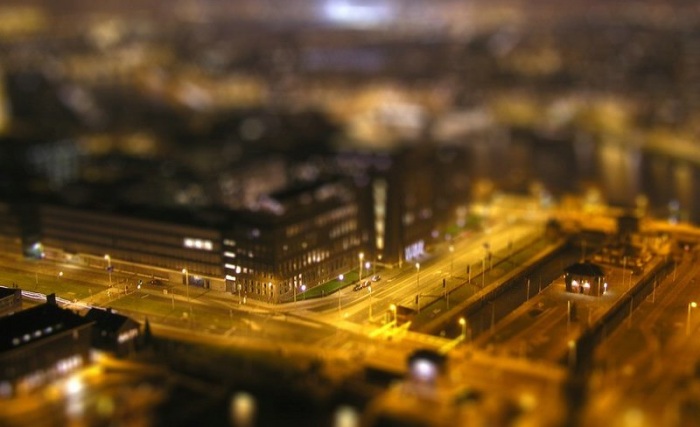Фотоэффект Tilt-Shift