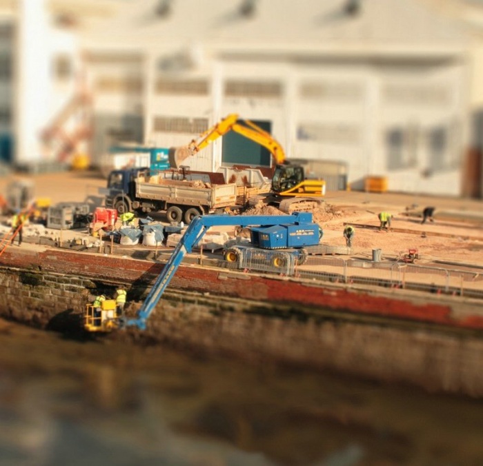 Фотоэффект Tilt-Shift