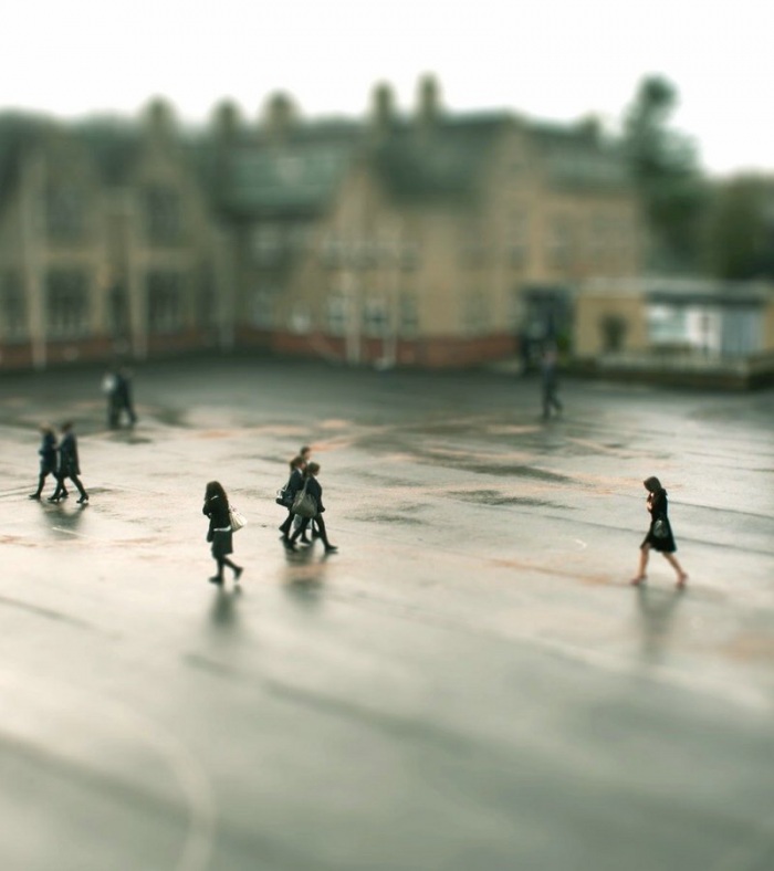Фотоэффект Tilt-Shift