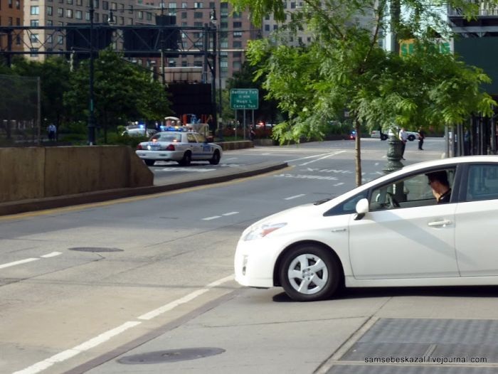 Кортеж Обамы в Нью-Йорке (27 фото + 2 видео)