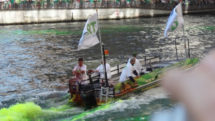 Зеленая река лепреконов (47 фото + 1 видео)