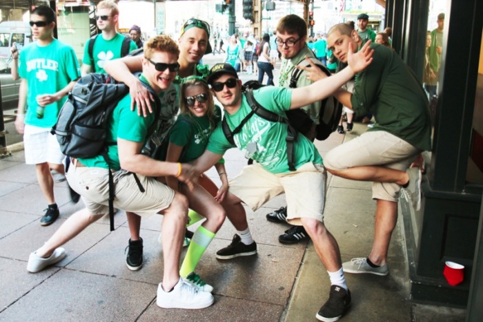 Зеленая река лепреконов (47 фото + 1 видео)