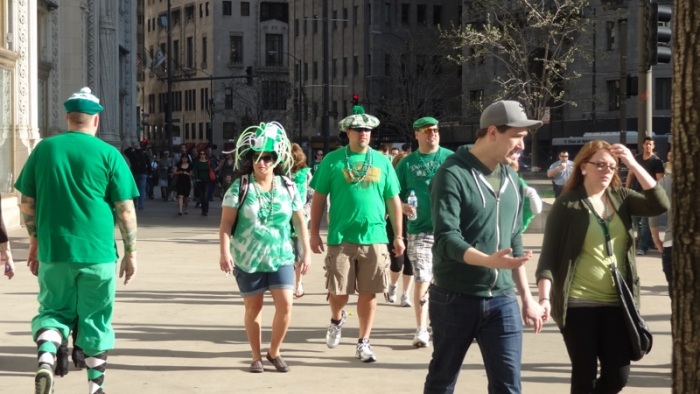 Зеленая река лепреконов (47 фото + 1 видео)