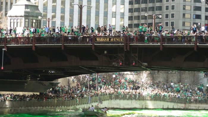 Зеленая река лепреконов (47 фото + 1 видео)