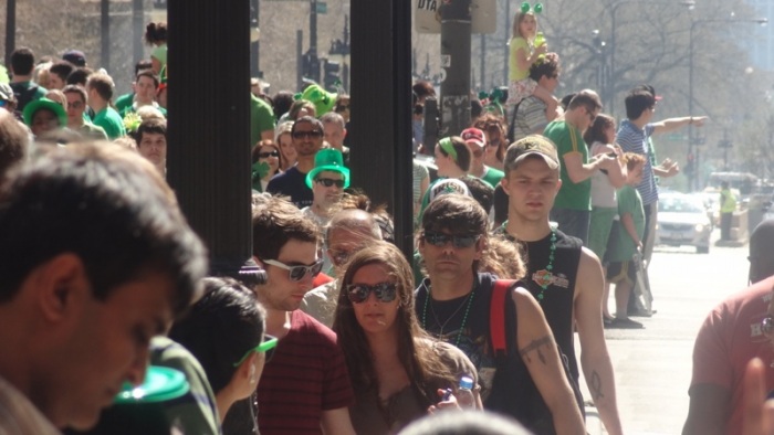 Зеленая река лепреконов (47 фото + 1 видео)