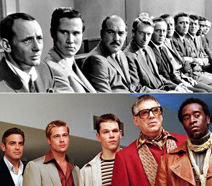 Актеры известных фильмов и их римейков (24 фото)