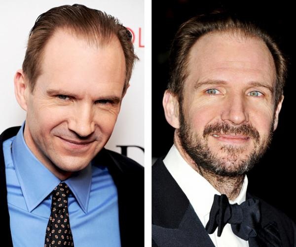 Знаменитые мужчины до и после бритья (23 фото)