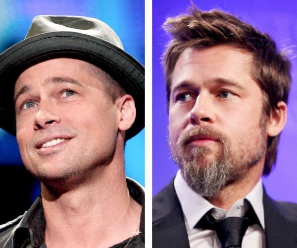 Знаменитые мужчины до и после бритья (23 фото)